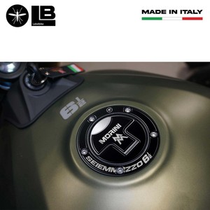 Adesivo Protettivo 3D per Tappo Serbatoio Moto Morini SEIEMMEZZO SCR, Adesivi Compatibili per Motociclette - Product Image 3