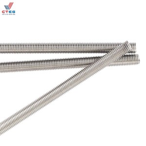 Boulons structurels M8-M30 en acier au carbone zingué à tige filetée complète - Product Image 1