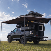 Camping-car rigide escamotable pour camionnette 4x4, conforme aux normes australiennes, pour le camping en tout-terrain
