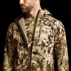 เสื้อผ้าล่าสัตว์ ระบายอากาศได้ดี ลายพรางต้นไม้จริง ลายพรางป่า ฤดูหนาว เสื้อฮู้ดซิปใหม่ ผ้าแคนวาสคุณภาพสูง สินค้ามาใหม่ กันน้ำ - Product Image 4
