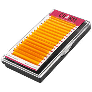 CharmLash Diverses nuances Fournisseurs de cils Extensions de cils en soie en gros Boîte à cils Emballage Multicolore Glamour Confortable - Product Image 1