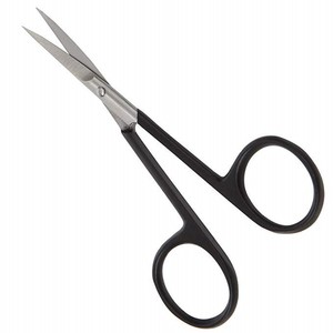 Outils de soins de beauté chirurgicaux ciseaux à cuticules pointus avec de grandes boucles pour les doigts ciseaux de manucure en acier inoxydable CE ISO - Product Image 3