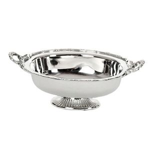 Meilleur vendeur abordable Plat de service couleur argent Plateau de service de style moderne et plat de fruits secs pour la vaisselle faite à la main - Product Image 5