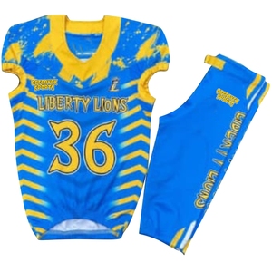 Uniforme de fútbol americano de servicio OEM de nuevo diseño a la venta Uniformes de fútbol americano de equipo de calidad superior de tendencia superior - Product Image 1