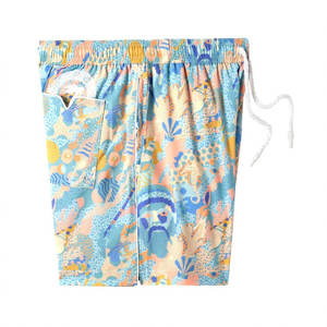 Pantalones cortos estampados para hombre con logotipo personalizado, pantalones cortos informales elegantes de verano, pantalones cortos cómodos de algodón para hombre, proveedor directo de fábrica OEM ODM - Product Image 6