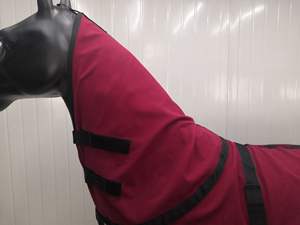 Manta de Invierno Personalizada de Lana Sintética Polar de la Marca BRAND ZONE, Manta Cálida de Piel Sintética para Caballos, Manta de Equitación Estándar, Manta para Establos - Product Image 6