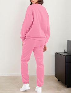 Survêtements élégants en molleton de haute qualité pour femmes, impression de conception personnalisée avec logo, nouveaux survêtements pour femmes à la mode - Product Image 5