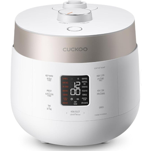 Cuisinière à riz et chauffe-plat double pression avec cuve intérieure antiadhésive, 16 options de menu, 3 guides vocaux - Product Image 2