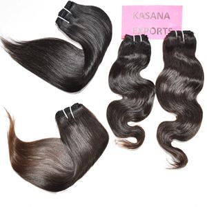 Extensiones de cabello humano de doble trama cruda india, máquina de rizos profundos sueltos alineados con cutícula, proceso de tejido barato al por mayor - Product Image 3
