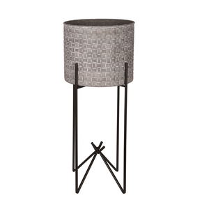 Jardinière en fer galvanisé de conception unique de la meilleure qualité à des prix compétitifs pour les planteurs de fleurs de jardin de restaurant à la maison - Product Image 1