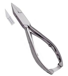 Pinzas para cutículas de acero inoxidable de alta calidad, pinzas para cutículas de acero inoxidable para pedicura, alicates para uñas - Product Image 2