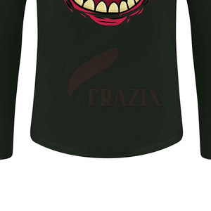 Camisa con estampado de manga larga de diseño más popular para hombres Camisa con estampado de manga larga personalizada para hombres - Product Image 5