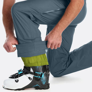 Pantalones de esquí transpirables para hombre con tela impermeable OEM Impresión de logotipo personalizado Ajuste a prueba de viento y marca de etiqueta privada - Product Image 3