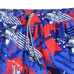 Factory Customized Summer 430gsm 100% Cotton Acid Wash High Waist Retro Street Style Casual <b>Men's</b> <b>Shorts</b> by <b>Dress</b> Sports - Product Image 2