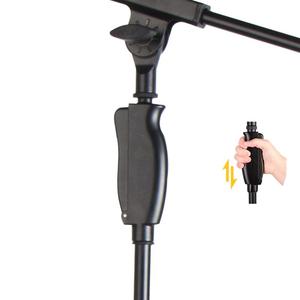 Giá đỡ micro chuyên nghiệp MS122 Yinyu DDP RTS, vận hành <span class=keywords><strong>m</strong></span>ột tay & độ ổn định tối ưu - Product Image 2