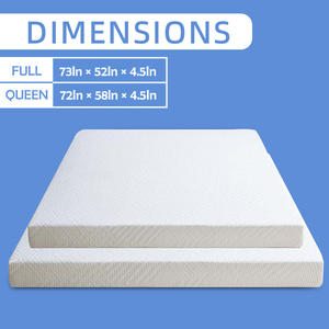 Matelas de <span class=keywords><strong>canapé</strong></span>-lit en <span class=keywords><strong>mousse</strong></span> à mémoire de forme de 4.5 pouces, pliable et convertible, sans fibre de verre avec housse lavable <span class=keywords><strong>pour</strong></span> <span class=keywords><strong>canapé</strong></span>-lit et <span class=keywords><strong>canapé</strong></span>-lit - Product Image 3