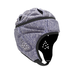 Casco Acolchado de EVA con Carcasa Suave, Gorra de Rugby 7v7 con Franjas Reflectantes, Protector de Cabeza Deportivo Unisex para Portero de Hockey - Product Image 1