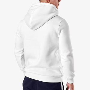 Sweat à capuche léger pour homme à manches longues avec fermeture éclair, 100 % coton molletonné, coupe-vent et respirant, idéal pour l'hiver et les activités de plein air - Personnalisation OEM - Product Image 2