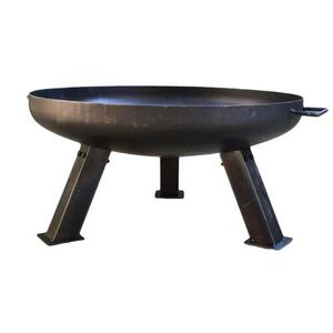 Brasero en fer avec support, élégant foyer extérieur, finition antique foncée pour la décoration de la maison, de l'hôtel, du jardin, accessoires de brasero - Product Image 2