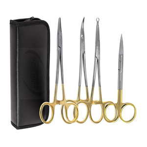 Set de Vasectomía y Meiotomía, Pinza de Fijación, Anillo, Fórceps, Hemostato, Instrumentos Quirúrgicos de Acero Inoxidable para Cirugía Urológica Manual - Product Image 1