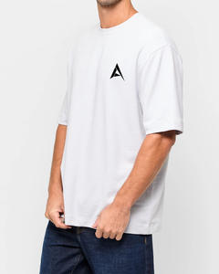 T-shirt surdimensionné exclusif au look unique pour hommes 100% coton doux avec logo personnalisé et commande en gros d'impression numérique disponible - Product Image 3