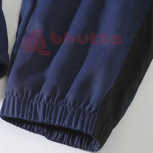 Meilleur design Pantalons décontractés pour hommes Haute qualité Nouveau style Respirant Coton Polyester Couleur solide Devant plat pour vêtements de rue - Product Image 6