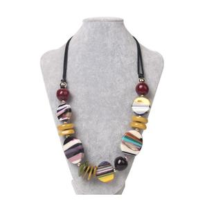 Collar de Cuentas de Resina en Forma de Bola, Hecho a Mano, de Lujo, Último Modelo, de la Mejor Calidad, Pulido, Hermoso y Moderno para Mujer, India - Product Image 1