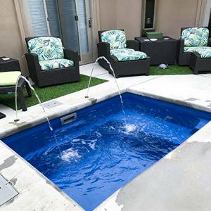 Nouvelle piscine familiale professionnelle portable en fibre de verre, résistante à la corrosion et aux UV, pour l'extérieur - Product Image 3