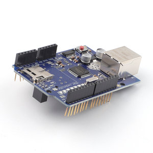 Module Ethernet Shield W5100 avec emplacement pour <span class=keywords><strong>carte</strong></span> Micro SD pour UNO <span class=keywords><strong>MEGA</strong></span> <span class=keywords><strong>2560</strong></span> compatible avec <span class=keywords><strong>Arduino</strong></span> - Product Image 3