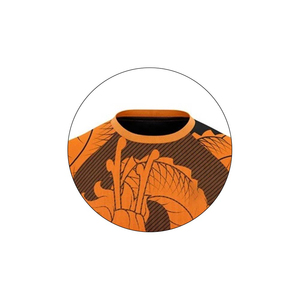 2025 meilleur Design personnalisé Logo impression hommes à manches longues Rash Guard sublimé col rond Compression MMA Rush Guard - Product Image 2