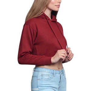 Nouveau Crop Top de Jogging 100% Coton, Style Personnalisé, Hiver, Vente Chaude, Fabrication Professionnelle en Gros, Service OEM - Product Image 3