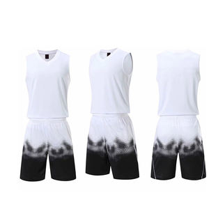 Uniforme de basket-ball professionnel nouveau modèle meilleur Style vente en gros pas cher taux Sublimation conception respirant imprimé Techniques haute - Product Image 6