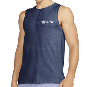 2025 vente directe d'usine débardeur haute qualité respirant tissu débardeur hommes gymnastique exercice débardeur - Product Image 1