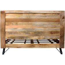 Nouveau lit en bois design Finition naturelle Nouvelle collection de mosaïques Fabricant de chambres à coucher Meubles en gros pour la maison - Product Image 3