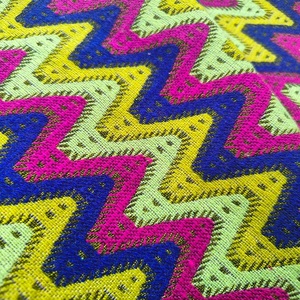 Tissu Jacquard respirant de luxe pour femmes filles doux chaîne tricoté poids lourd fourre-tout sacs à main fil teint motif tissé sac - Product Image 3