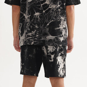 Conjuntos de camisetas y pantalones cortos de moda personalizados Conjuntos de camisetas y pantalones cortos de sublimación de poliéster con estilo para hombres - Product Image 6