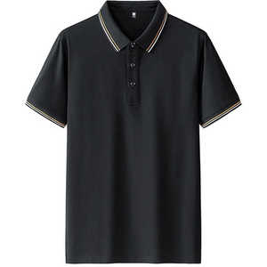 Buena calidad de los hombres del logotipo personalizado para la ropa del diseño superior del polo con el precio del patrón de impresión - Product Image 6