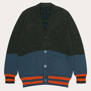 Pull en coton pour femmes, nouveau design tendance, couleur claire, bouton brodé, col en V, manches longues, mignon, automne - Product Image 6