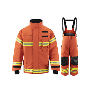 Nouveau Design DRD Nomex IIIA pompier uniforme de sauvetage d'urgence respirant antistatique amovible couche intérieure aramide service d'incendie - Product Image 5