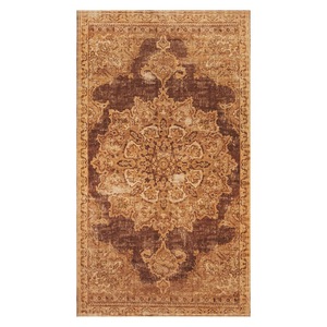 RUGS DEPOT LXDP-0905 Wholesale Red Burgundy Designer Pattern Digital Printed Machine Washable Chenille Area Rug Non <b>Slip</b> - Product Image 1