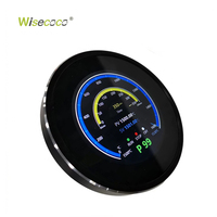 Pantalla LCD Redonda de 2.1 Pulgadas, Resolución 480*480, Interfaz USB UART, Luminancia de 400nits, Perilla Redonda, para Soluciones de Control Automotriz
