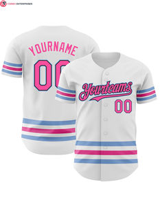 Mode OEM, maillot de baseball personnalisé par sublimation pour hommes, maillot vierge personnalisé - Product Image 1