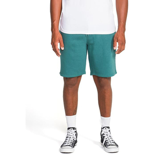 fleece <b>shorts</b> <b>men</b> cotton soft fabric elastic waist casual <b>lounge</b> summer comfort style - Product Image 1