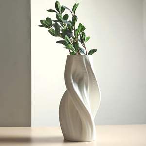 Vase de luxe en métal fabriqué à la main avec pot de fleurs élégant poli or antique pour la décoration de mariage, l'intérieur de la maison et le style du salon - Product Image 1