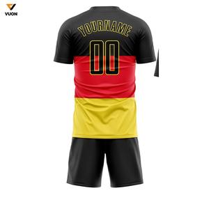 OEM venta superior al por mayor camisetas de fútbol 2024 2025 alta calidad entrenamiento fútbol kit uniformes del equipo de fútbol - Product Image 3