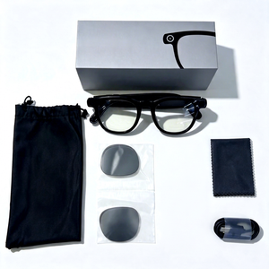 Lunettes intelligentes INMO CY01 avec caméra HD 8MP, transfert Wi-Fi, traduction en temps réel, assistant IA, lecteur de musique, étanches IPX6 - Product Image 1