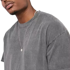 เสื้อยืดผ้าฝ้าย100% ขนาดใหญ่ของผู้ชายน้ำหนักมากพิมพ์ลายโลโก้บนหน้าจอตามสั่ง - Product Image 6