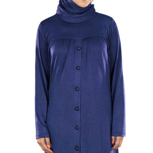 Venta al por mayor mejor precio 2024 2025 nuevo diseño señoras de talla grande islámica Abaya personalizado de alta calidad servicio OEM - Product Image 6