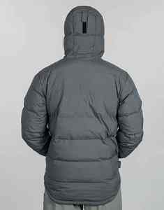 Chaqueta Larga Acolchada de Algodón de Alta Calidad para Hombre, Impermeable, Cortavientos, Diseño Personalizado, Estilo Urbano, Cierre de Cremallera - Product Image 4