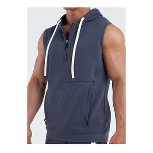 เสื้อแขนกุดมีฮู้ด,เสื้อแขนกุดสำหรับออกกำลังกายฟิตเนส - Product Image 2